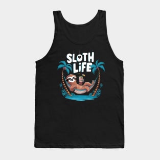 sloth life Tank Top